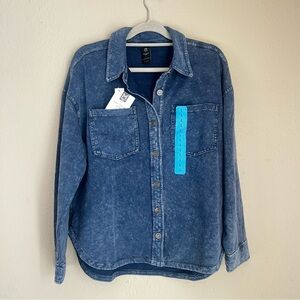 NWT Women’s Cotton Denim Button up Light weight, long sleeve, comfortable top